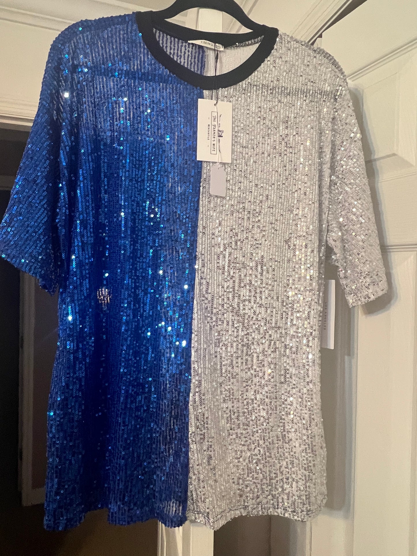 Shimmer Sequin Top