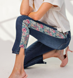Ladies Jeans - Easel Washed Denim Jeans