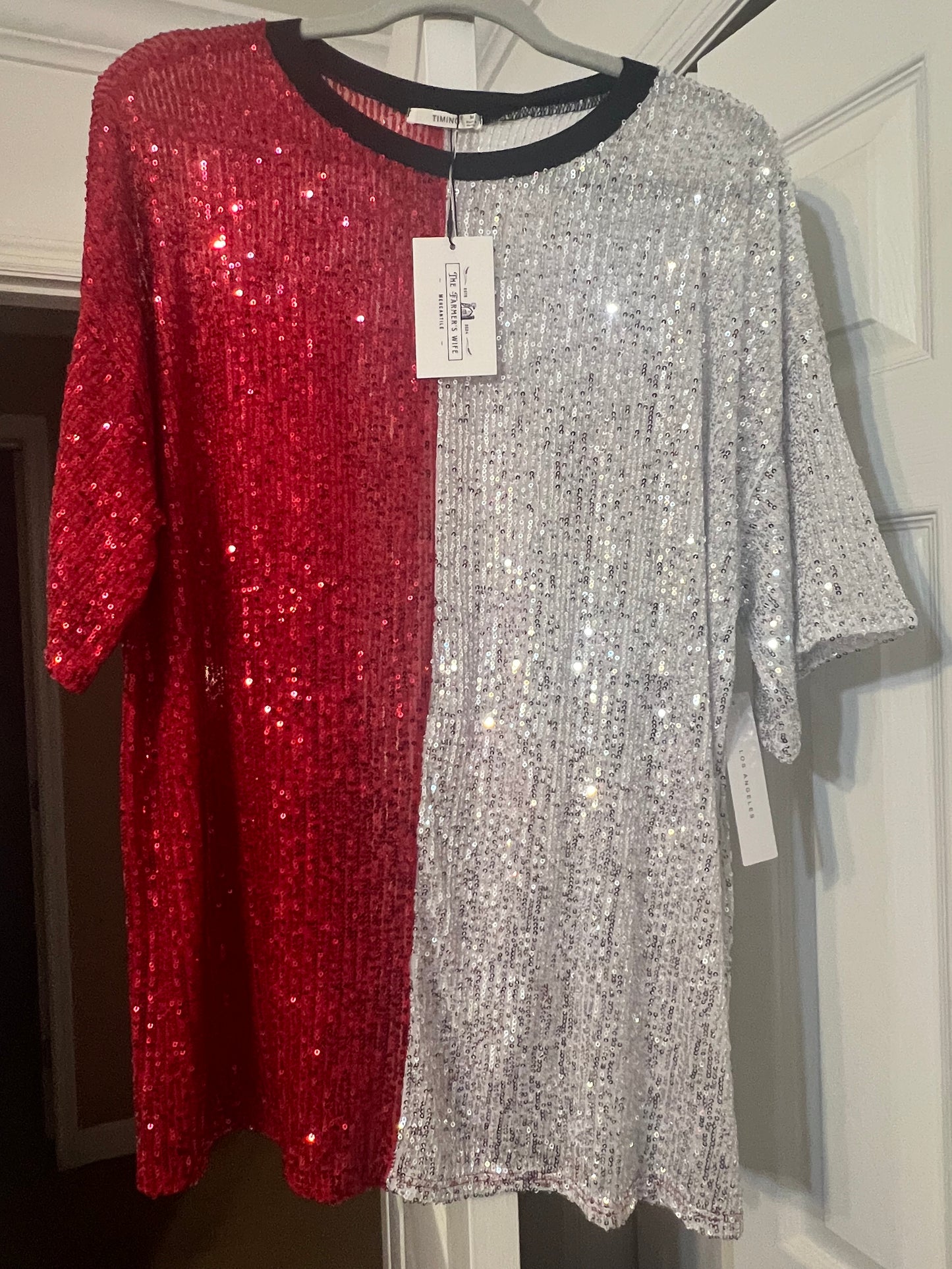 Shimmer Sequin Top