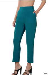 Ladies Pants - Stretch Pull-On Dress Pants